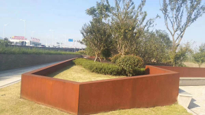 新吴耐候钢挡土墙